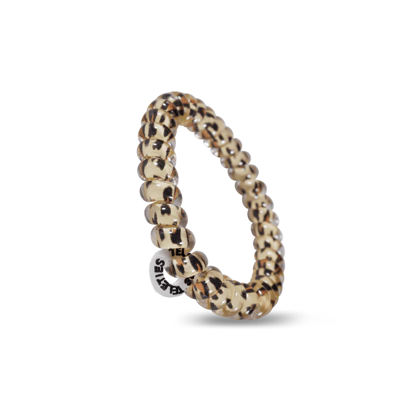 Leopard-Small Hair Ties