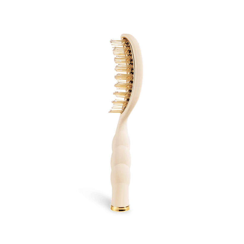 Vented Hair Brush-Tan