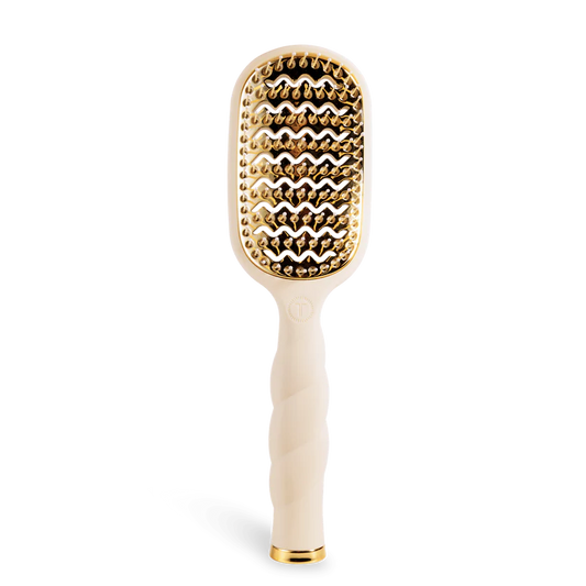 Vented Hair Brush-Tan