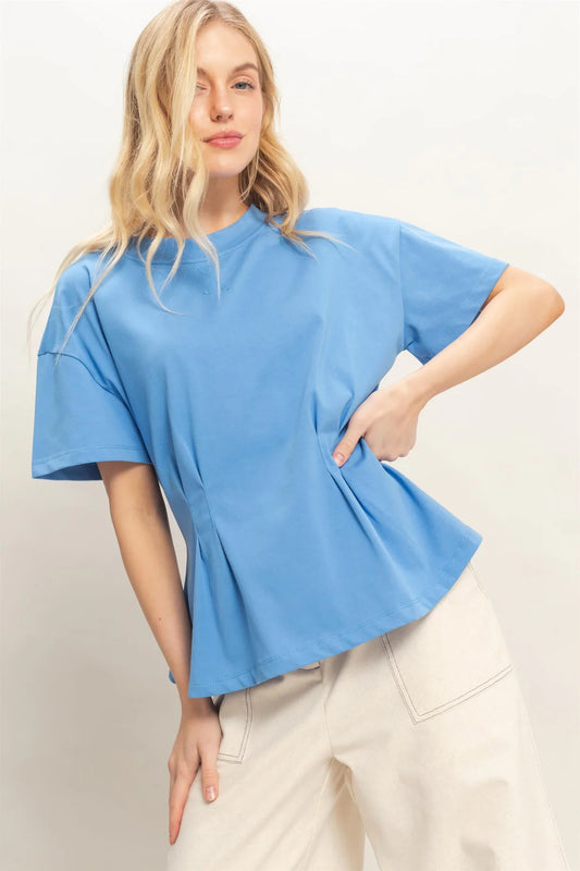 The Ocean Blue Blouse