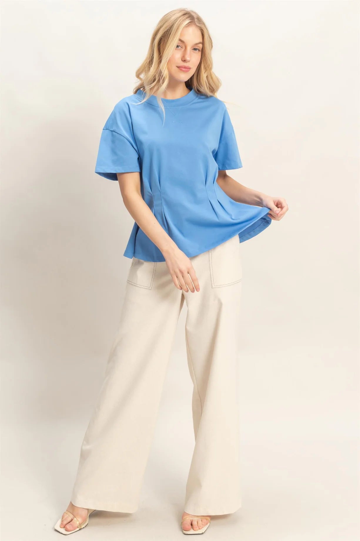 The Ocean Blue Blouse