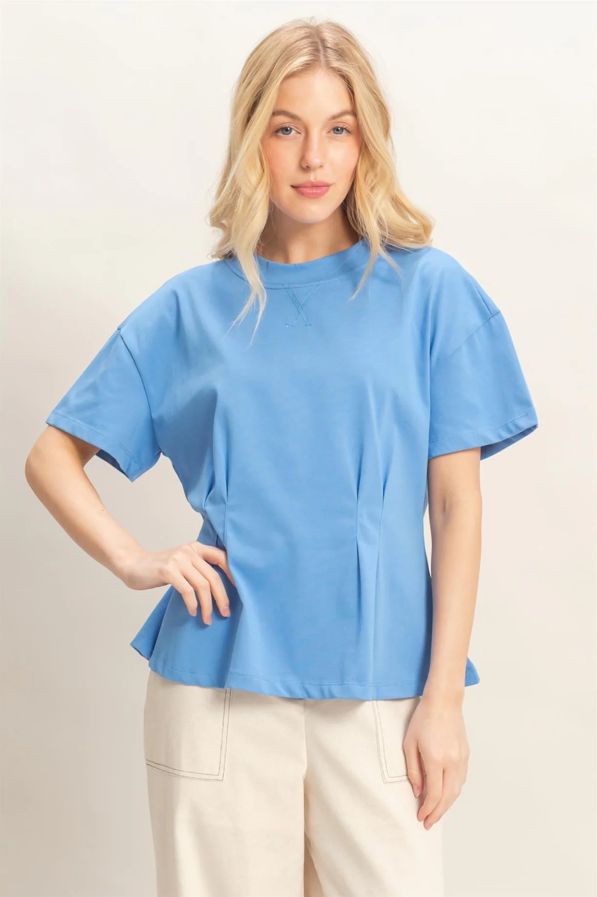 The Ocean Blue Blouse