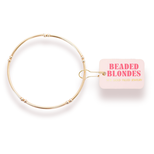 Mollie Bar Bracelet in Gold