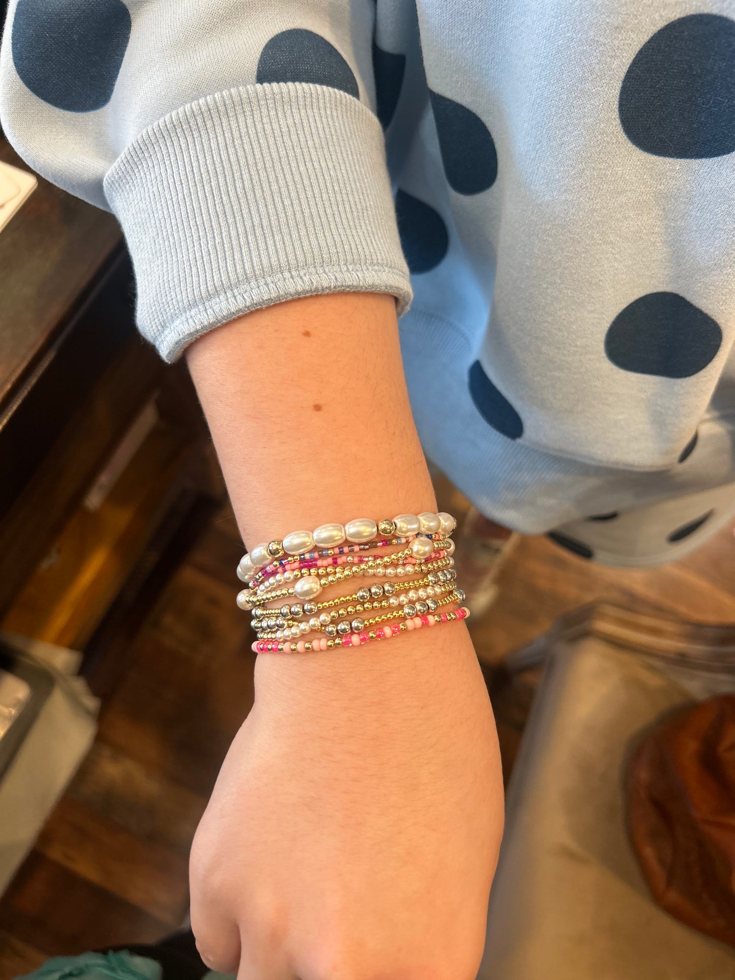 Hot Pink Sprinkle Bracelet