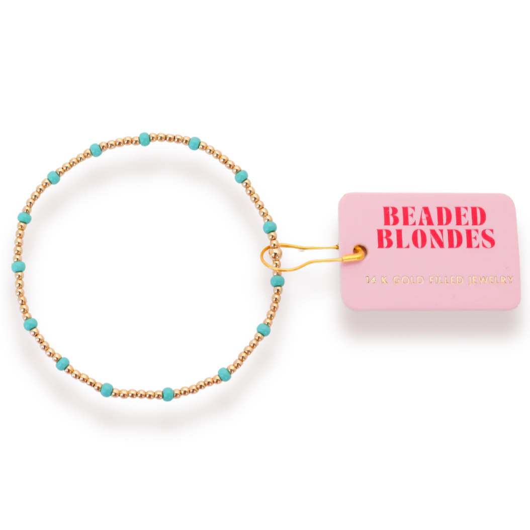 Turquoise Dainty Poppi Bracelet