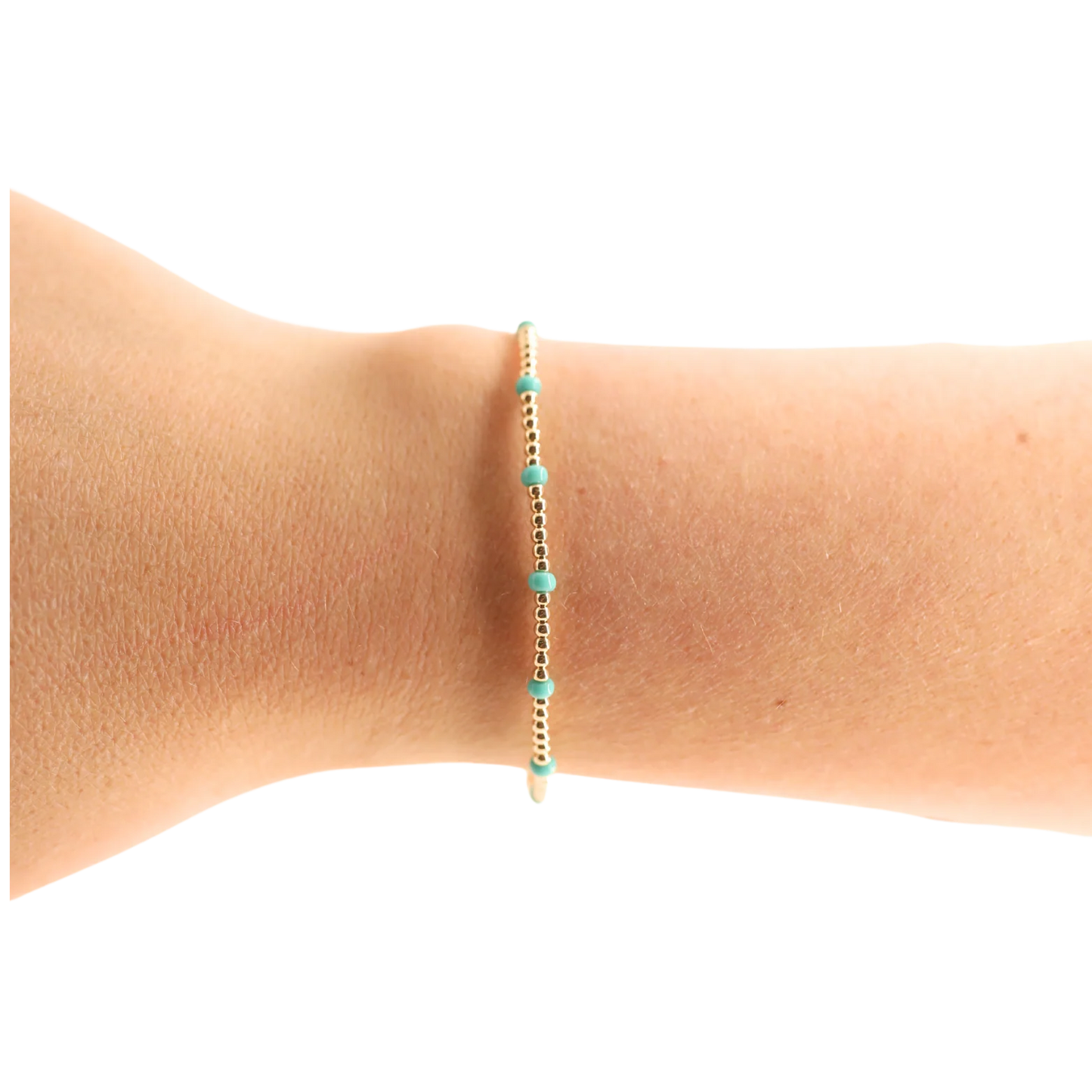 Turquoise Dainty Poppi Bracelet