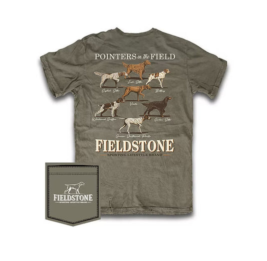 Fieldstone pointers tee