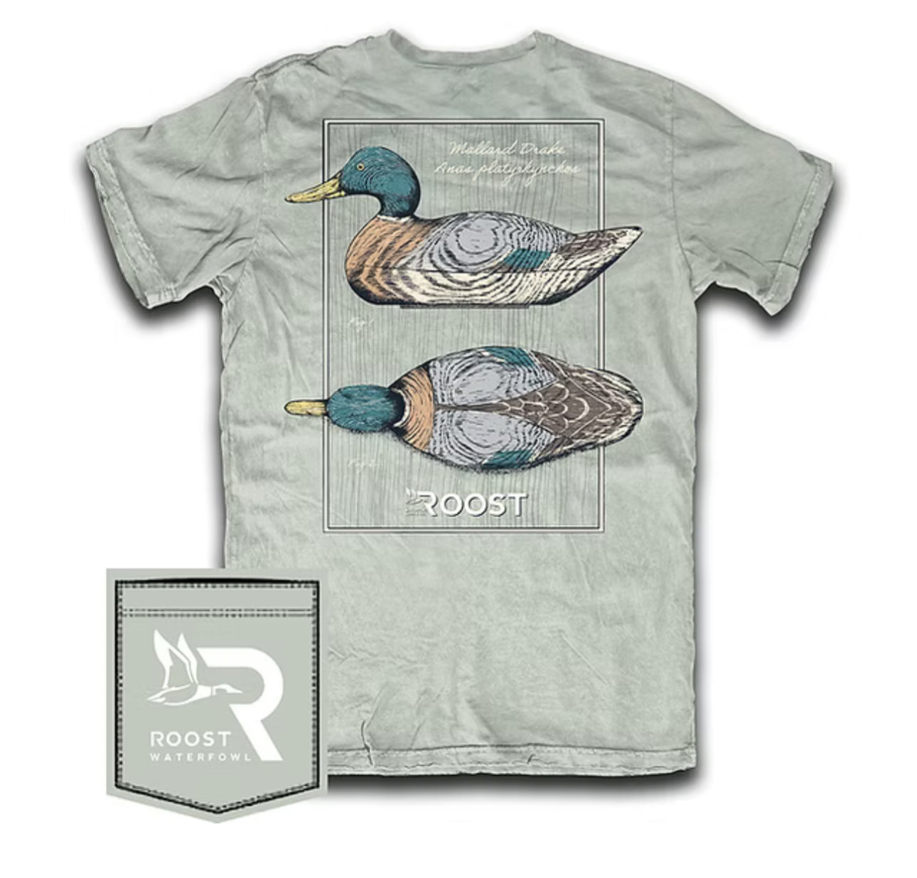 Roost mallard decoys tee