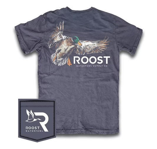 Roost painted mallard tee