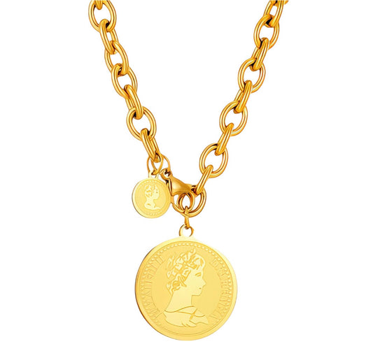 Penny for your thoughts necklace