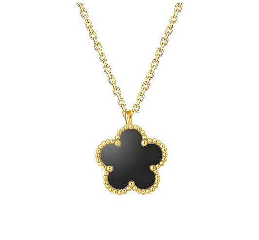 Golden bloom necklace