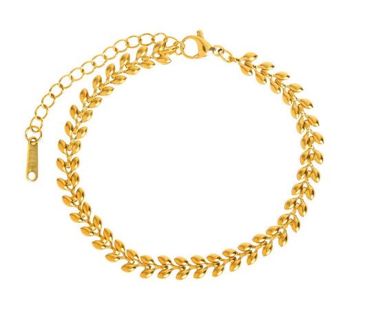 Gilded Leaf Bracelet 87321-0