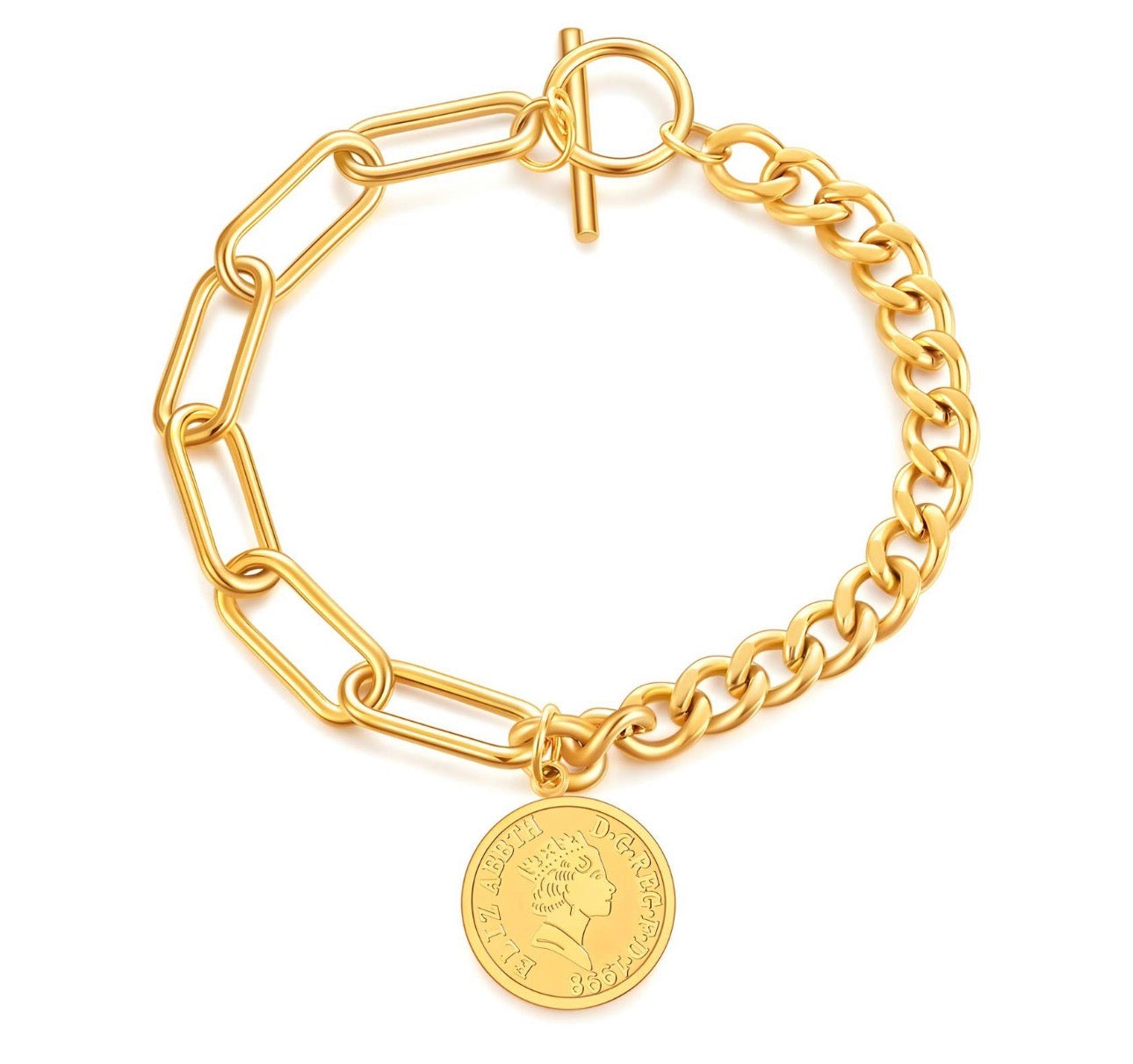 Mixed Link Bracelet 87400-0