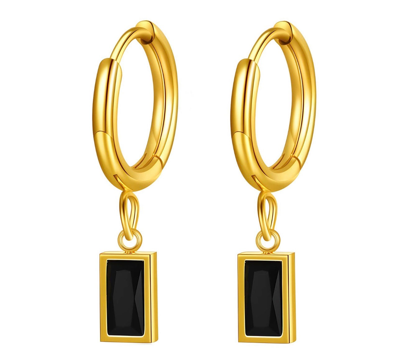 A Drop of Shadow Earrings