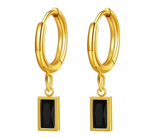 A Drop of Shadow Earrings