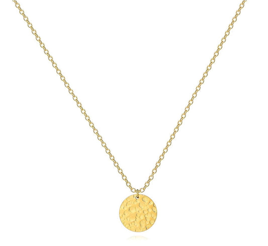 Simple circle necklace