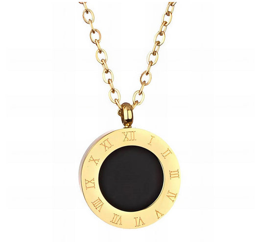 Roman numeral necklace