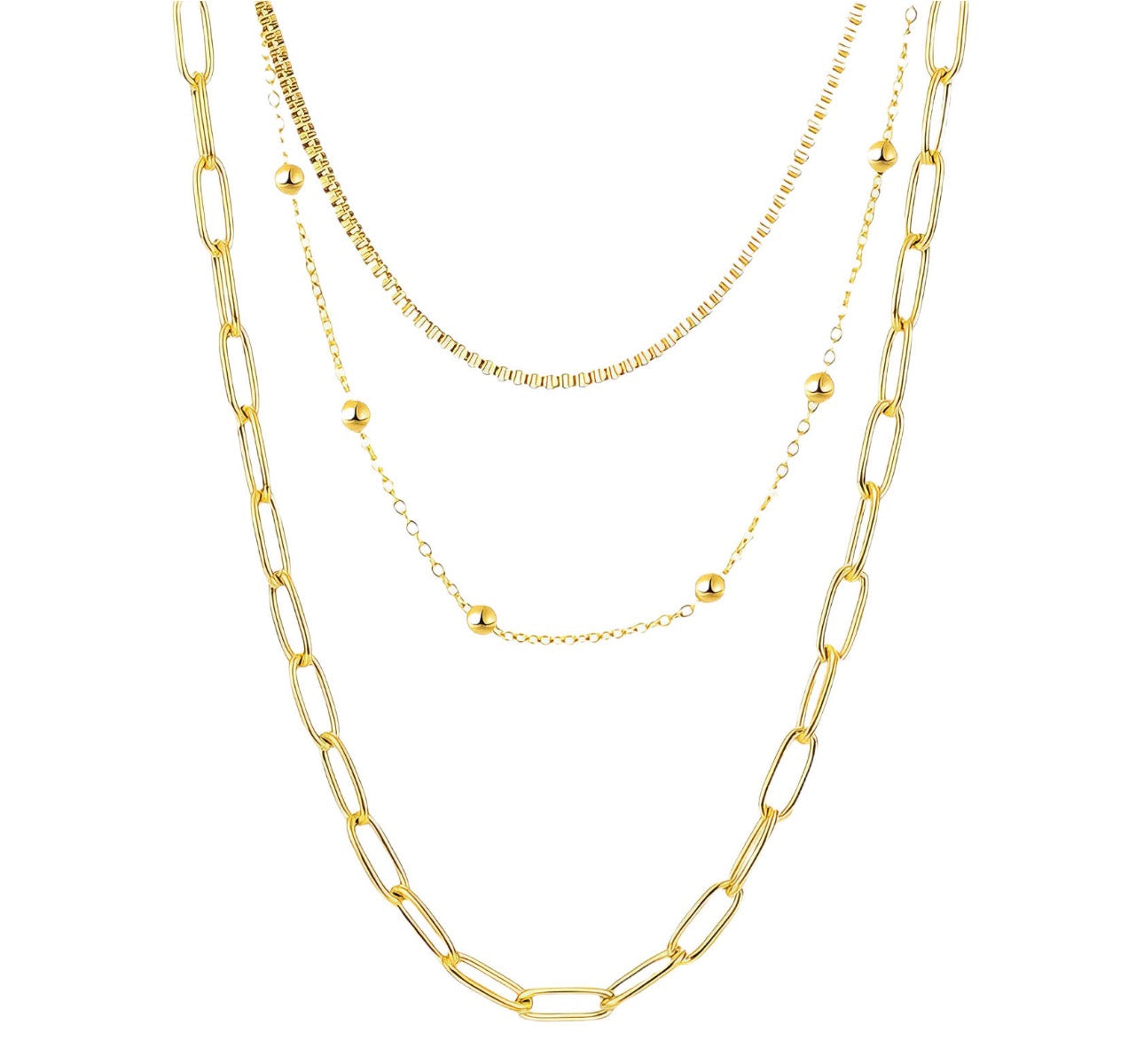 Triple stack chain