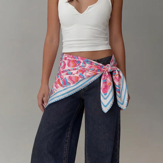 Abstract Tribal Print Scarf Bandana