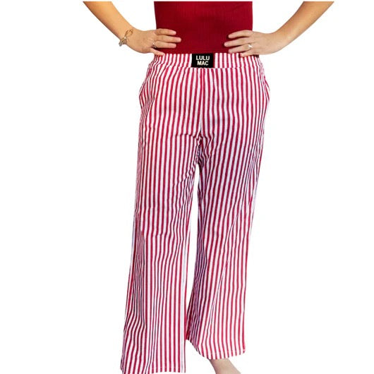 LULUMAC Red Gingham Pant