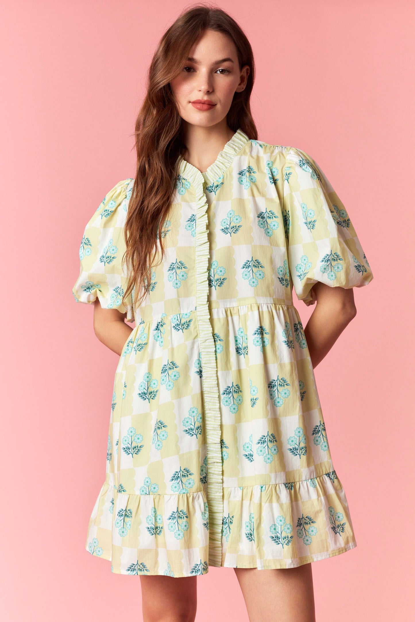 Chartreuse Dress