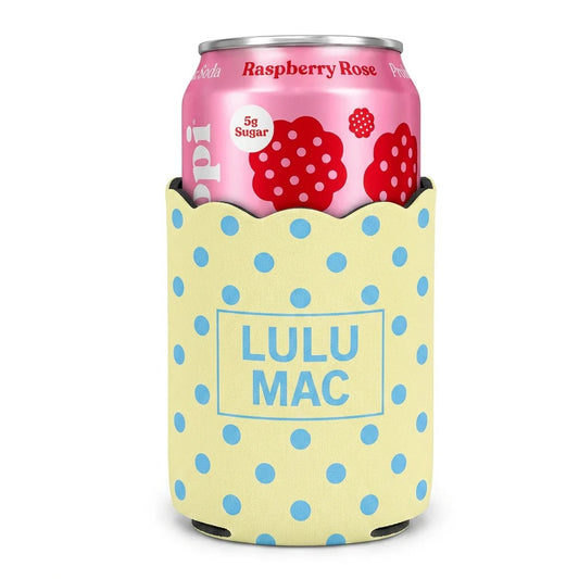 Yellow Lulumac Koozie