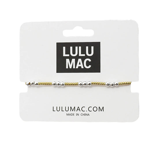 lulumac single gold bracelet