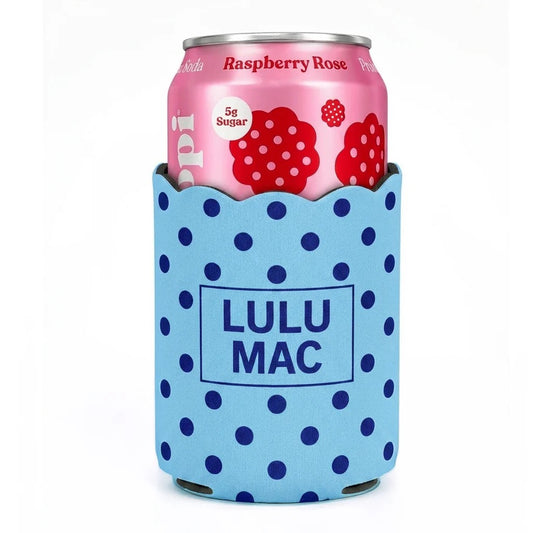 Blue Lulumac Koozie
