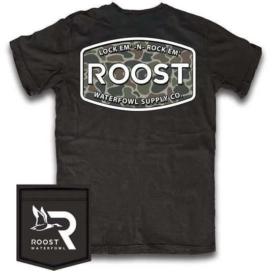 Roost Camo Logo LS Youth