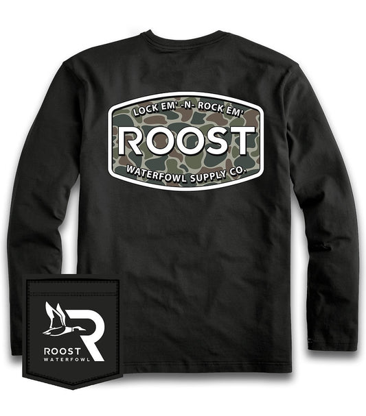 Roost Camo Logo LS