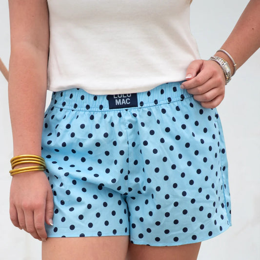 Light Blue/ Navy Shorts
