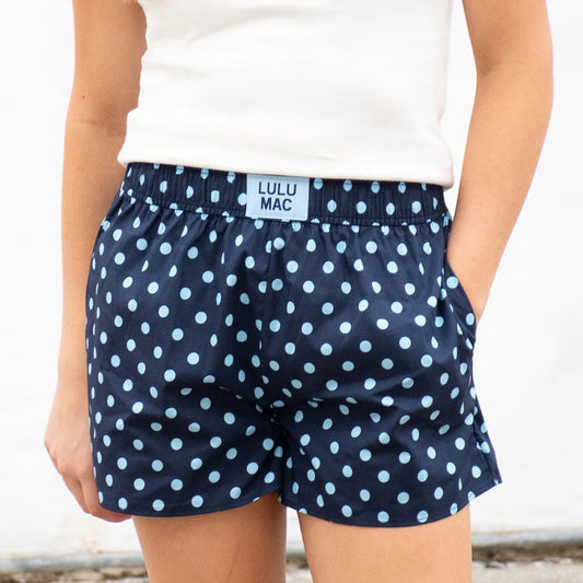 Navy/ Light Blue Shorts
