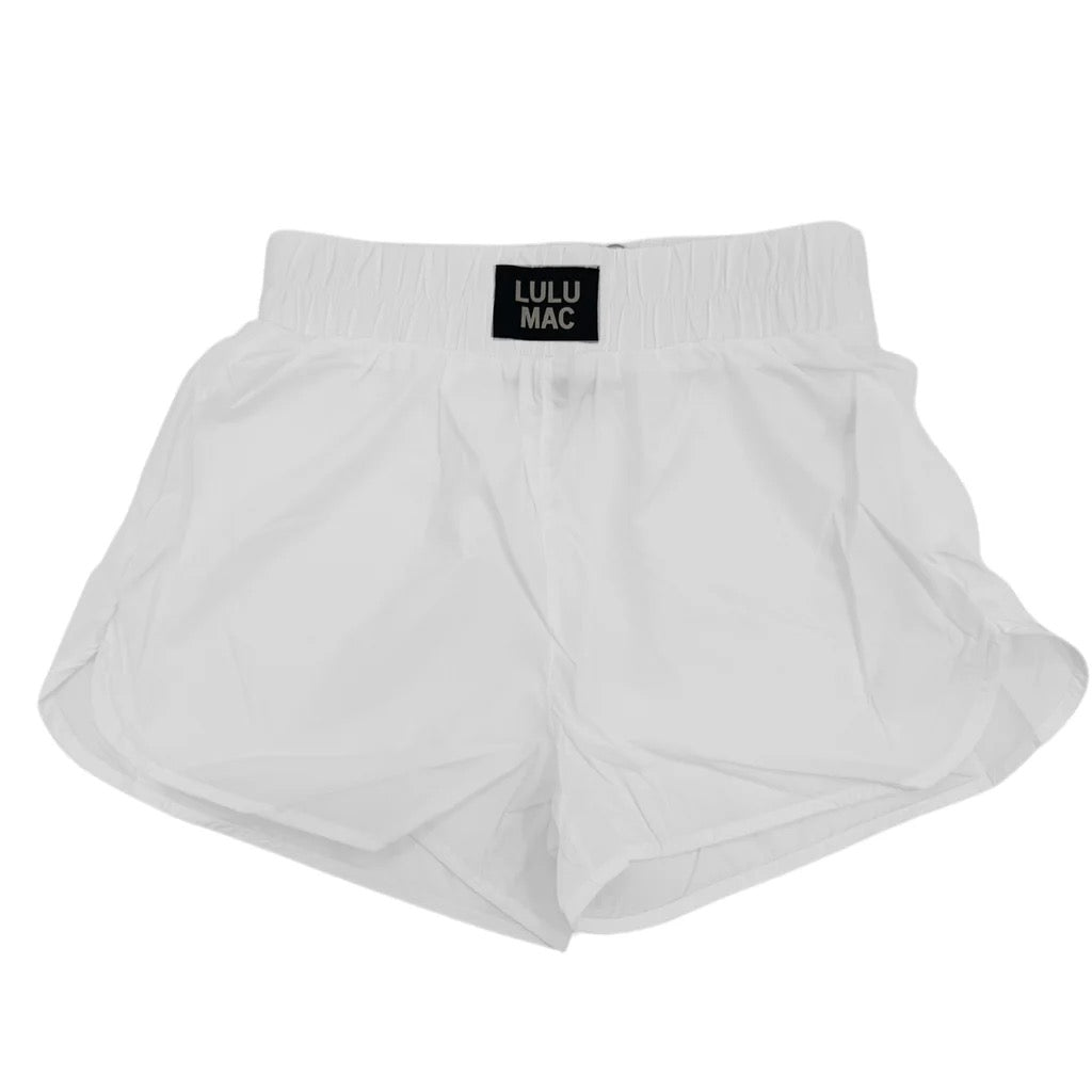 White Boxer Shorts