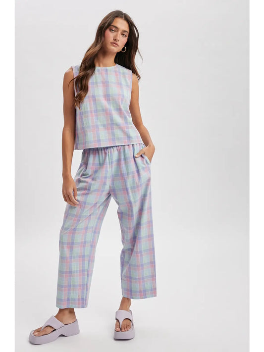 Multi Plaid Set