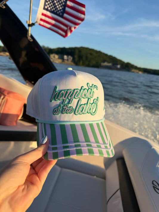 Happiest At The Lake Hat