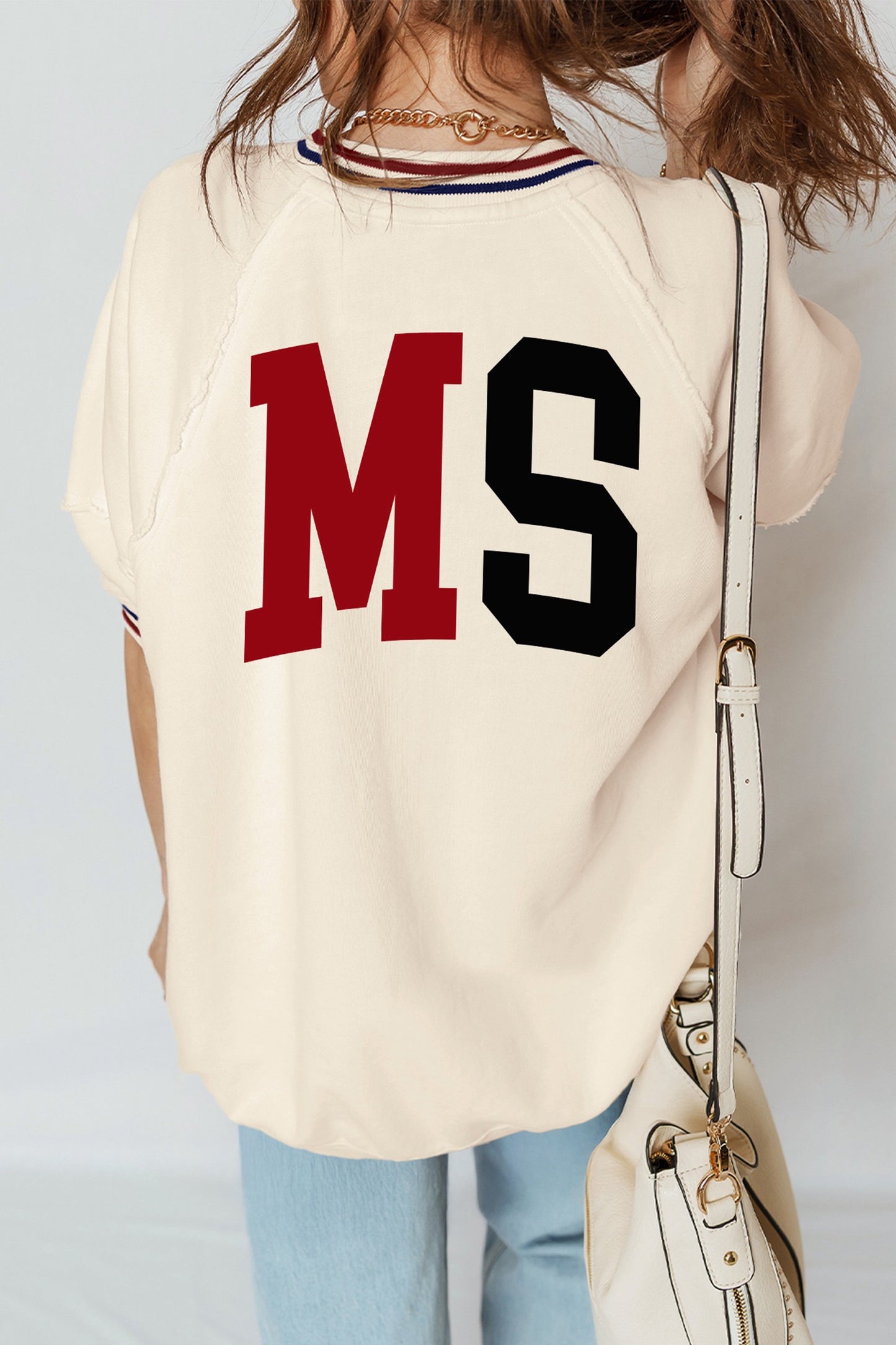 Beige MS Reversible Top
