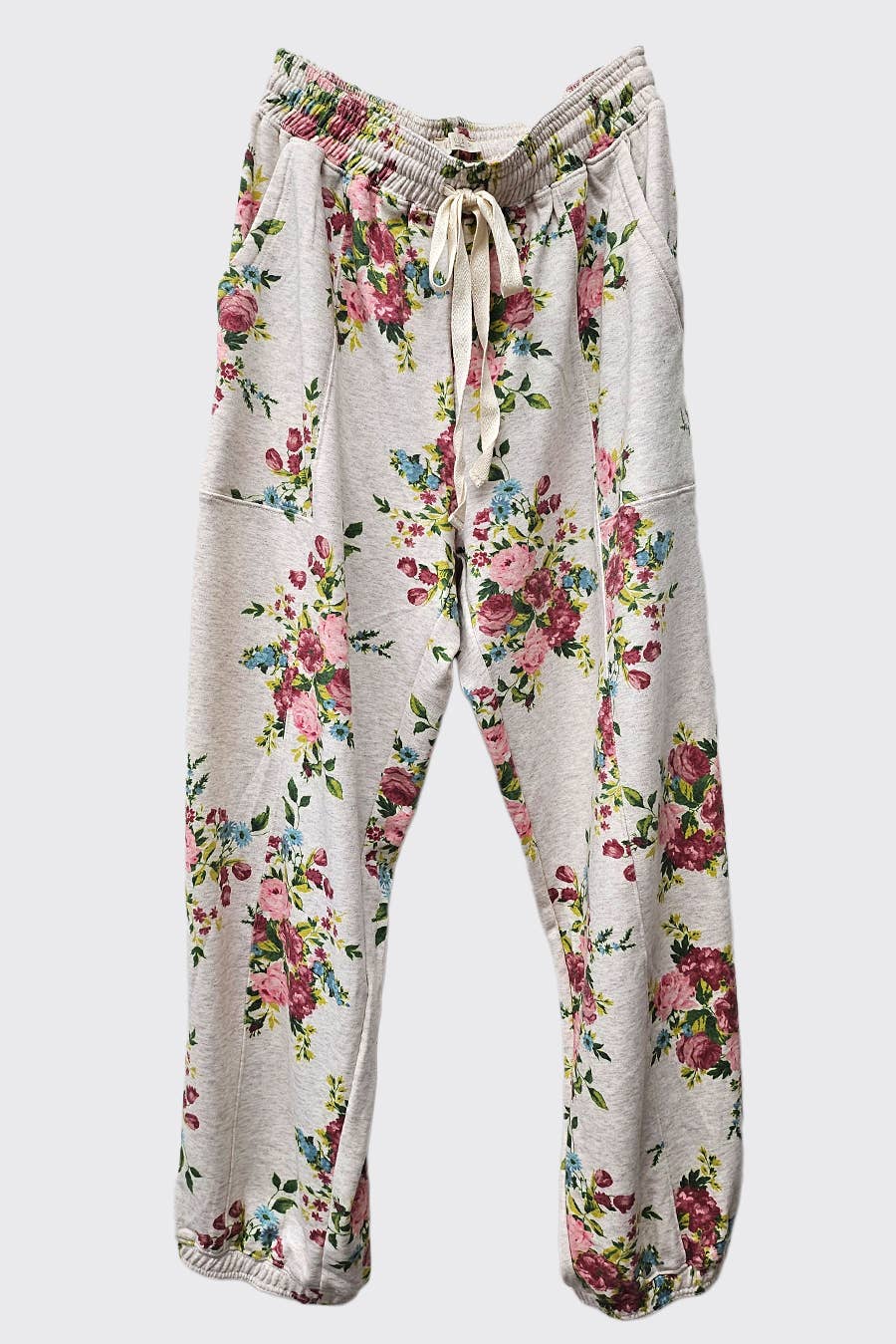 Printed Cotton Terry Jogger set