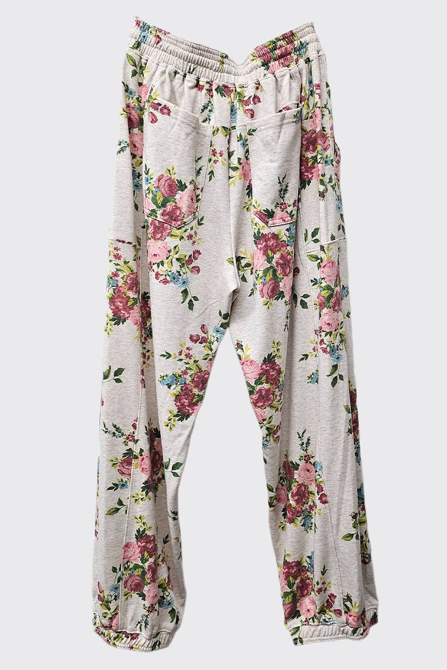 Printed Cotton Terry Jogger set