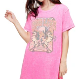 Long Live Cowgirls Western Graphic Tunic Top