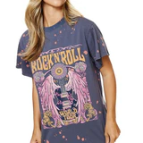 Rock N Roll World Tour Vintage Graphic Tee